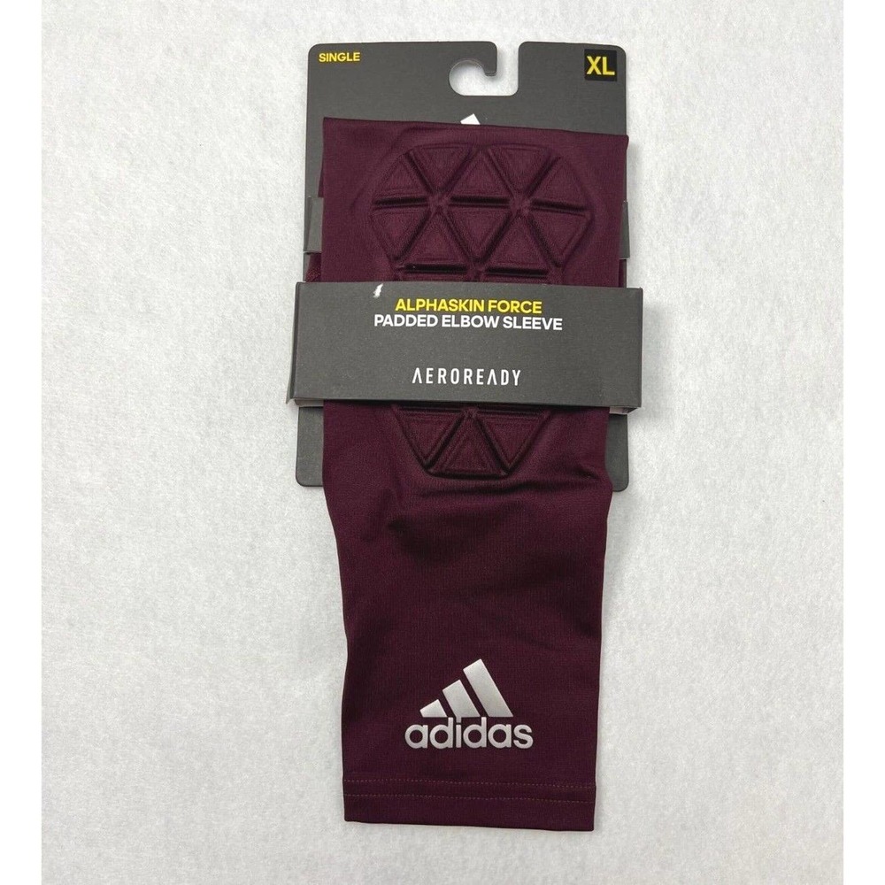 Adidas Alphaskin Force Compression Padded Elbow Sleeve Size XL